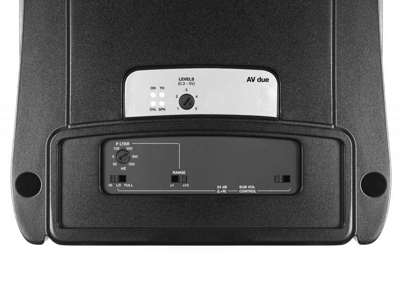 Audison VOCE AV due - 900w Stereo Power Amplifier - Controls