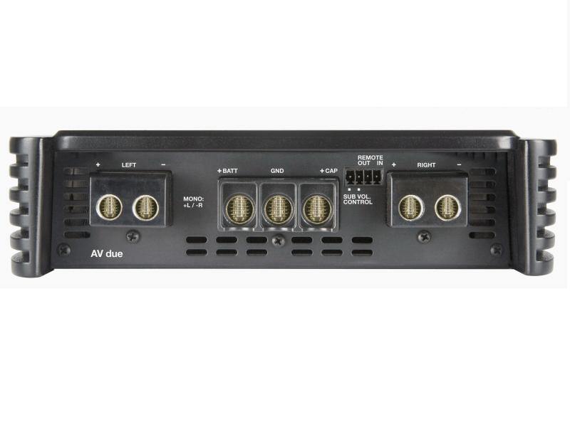 Audison VOCE AV due - 900w Stereo Power Amplifier - Back