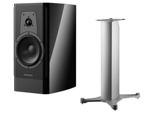 Dynaudio Contour 20i - Black - Stand 20 - Silver