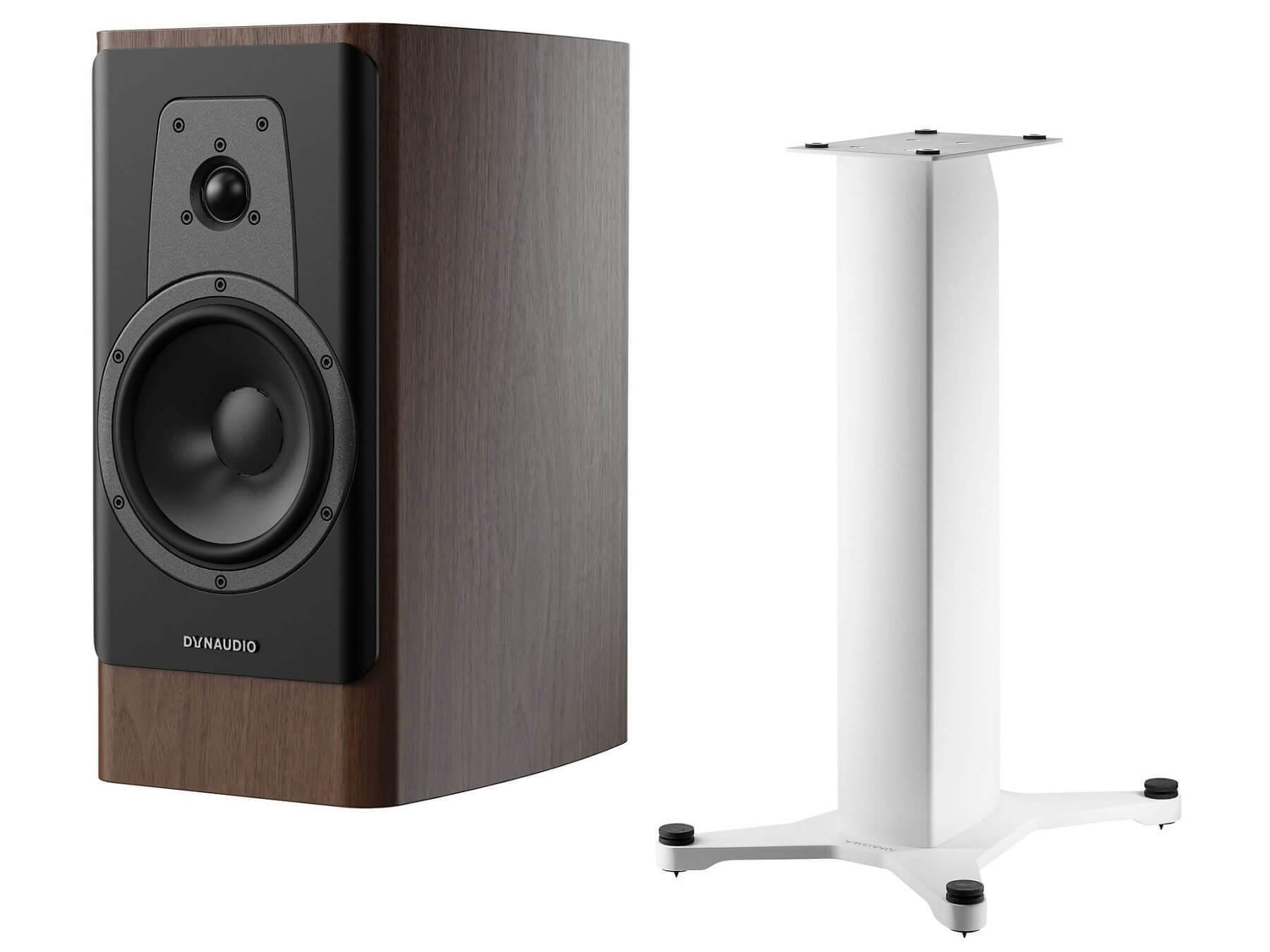 Dynaudio Contour 20i - Walnut - Stand 20 - White