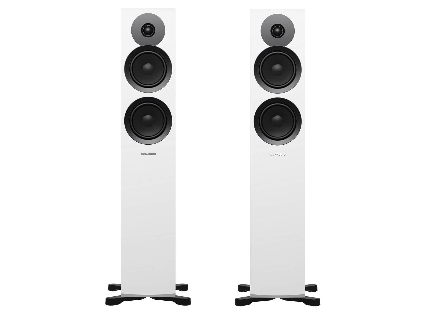 Dynaudio Emit 30 - Floorstanding Speakers - White Front
