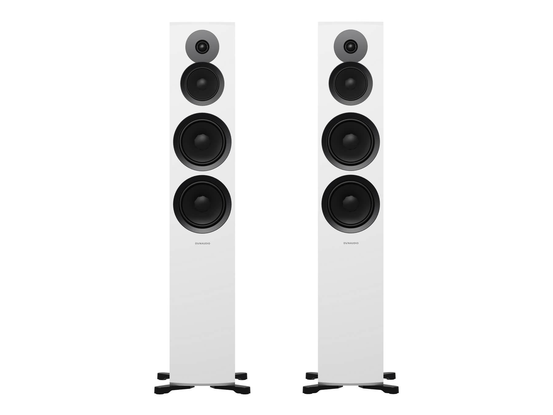 Dynaudio Emit 50 - Floorstanding Speakers - White Front