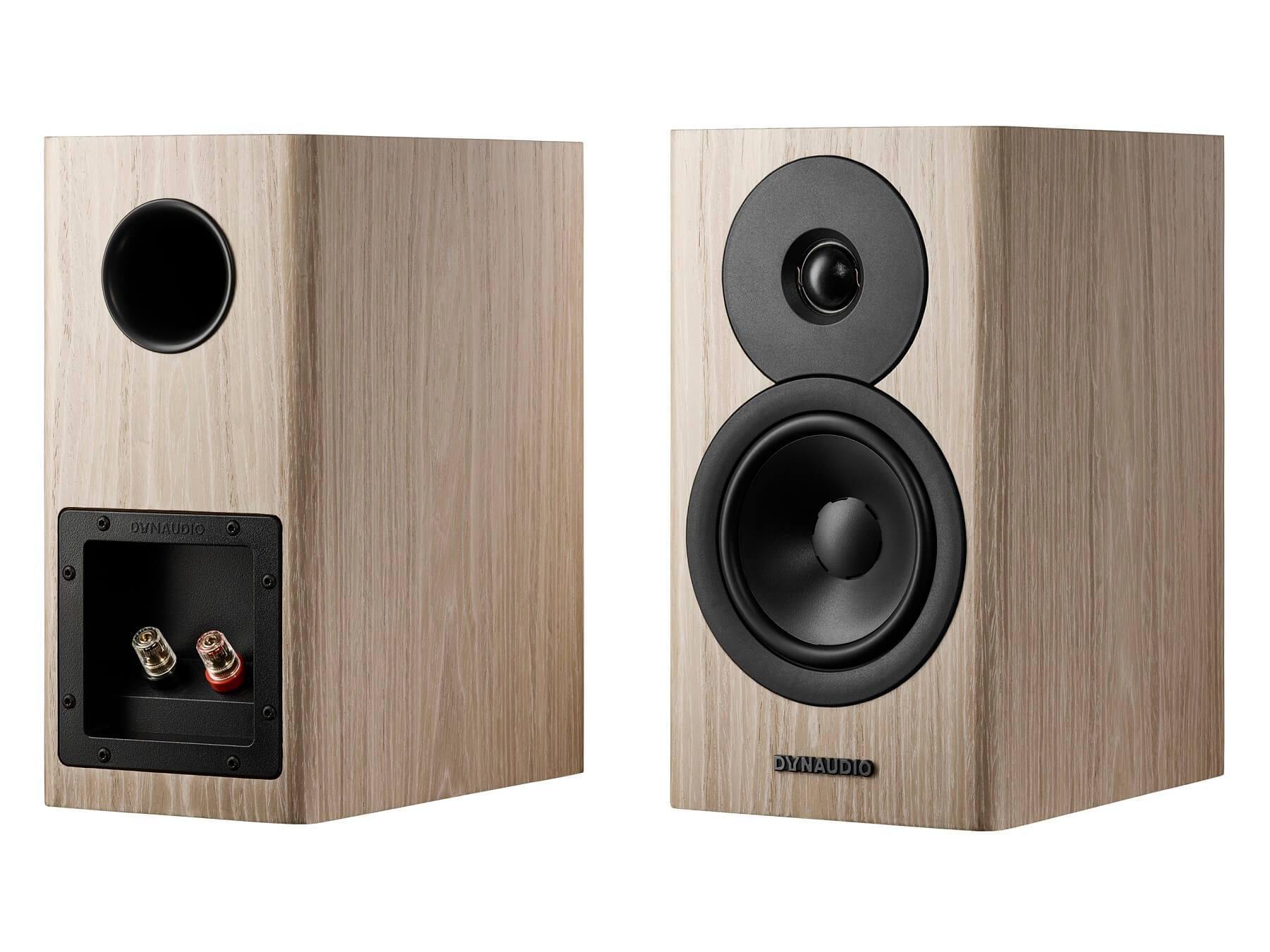 Dynaudio Evoke 10 - Blonde Front and Back