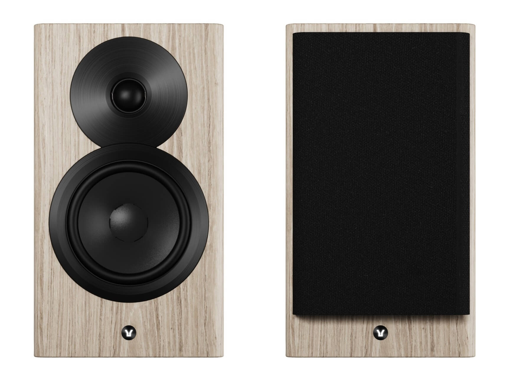 Dynaudio Focus 10 - Active Wireless Standmount Speakers - Blonde