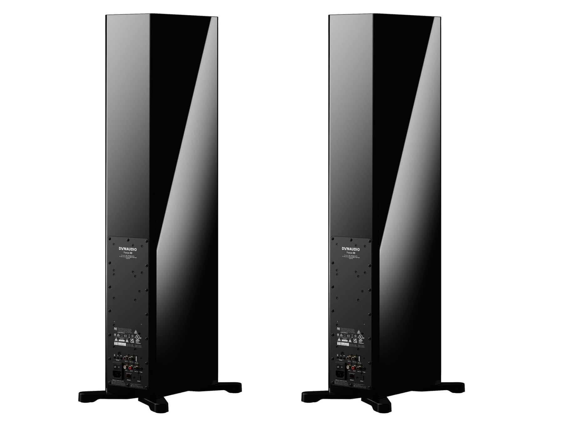 Dynaudio Focus 30 - Gloss Black / Rear