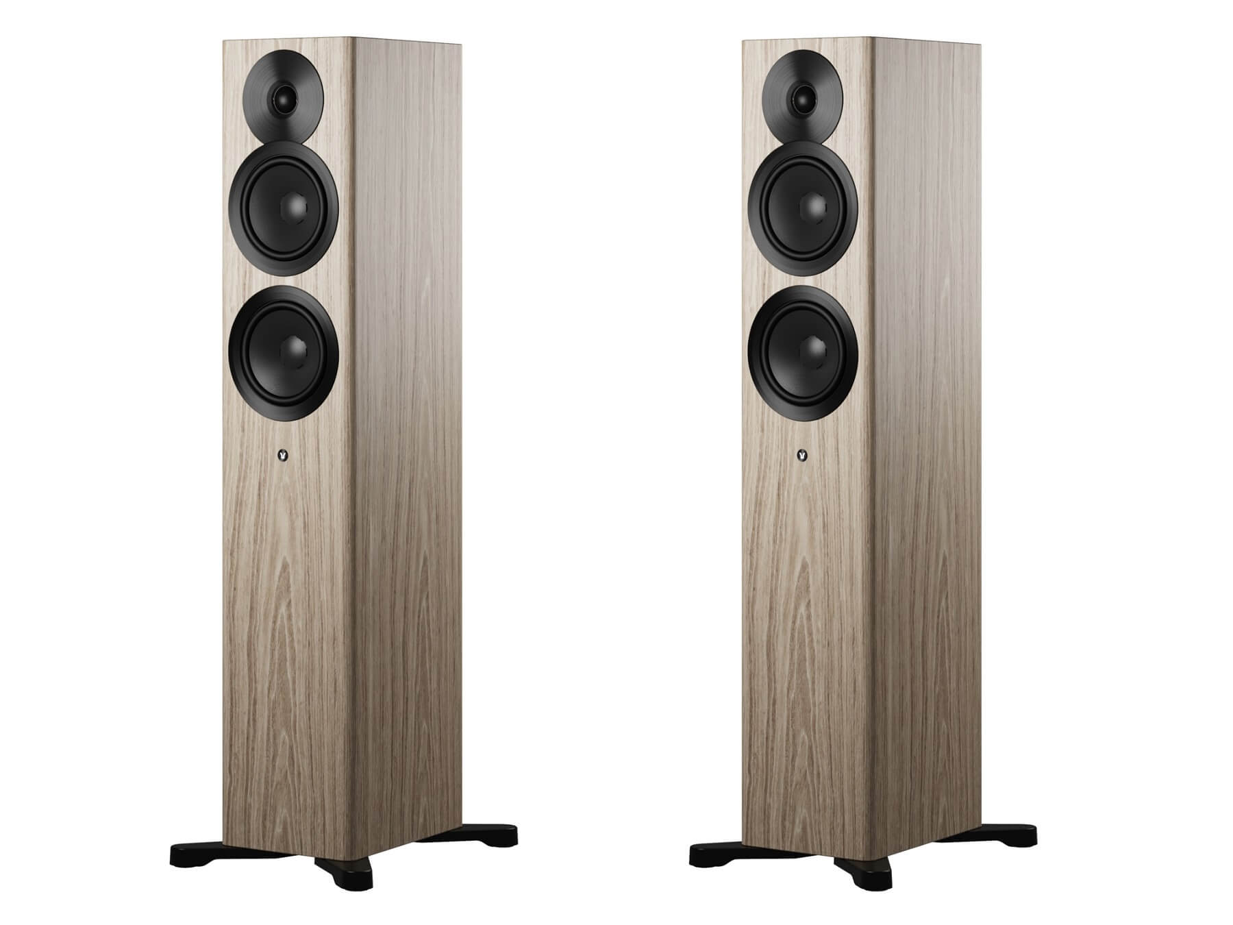 Dynaudio Focus 30 - Active Wireless Floorstanding Speakers - Blonde