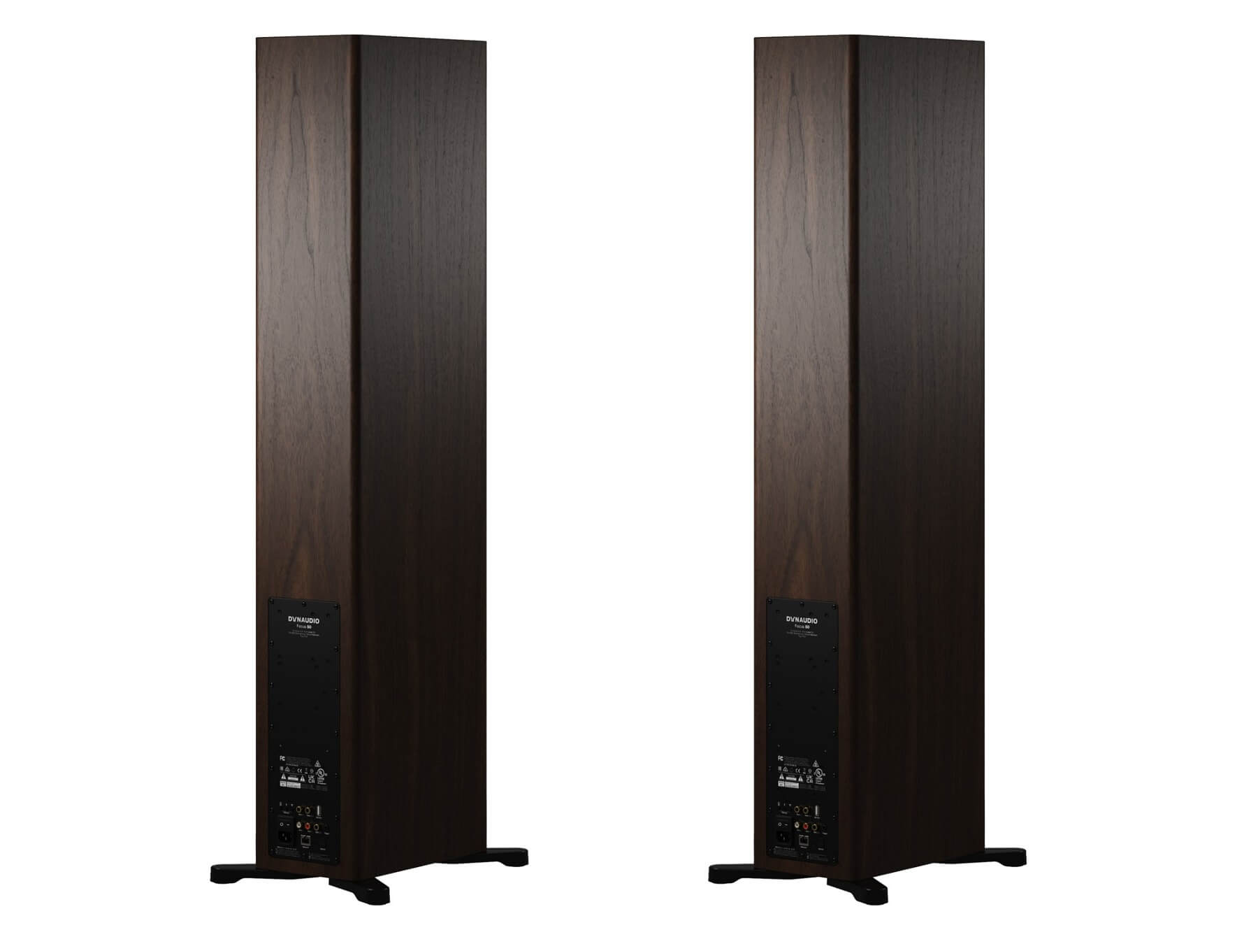 Dynaudio Focus 50 - Walnut / Rear