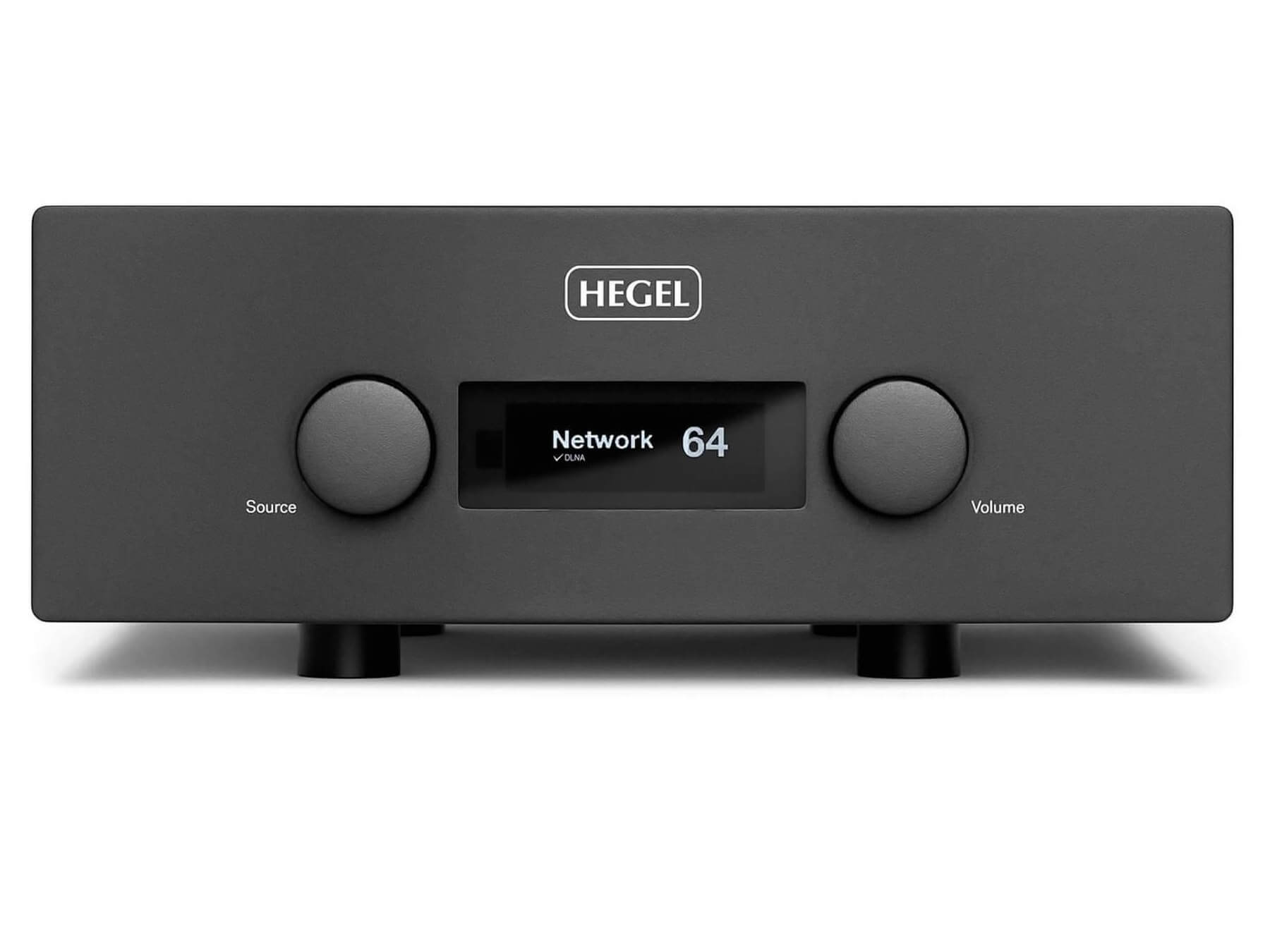 Hegel H590 - Dual Mono Integrated Streaming Amplifier - Black