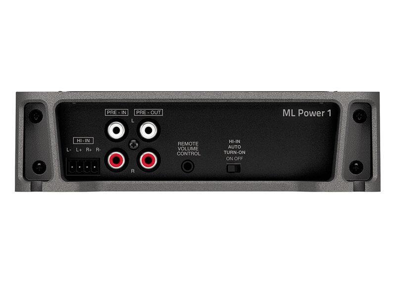 Hertz ML Power 1 - D-Class Mono Amplifier - Back