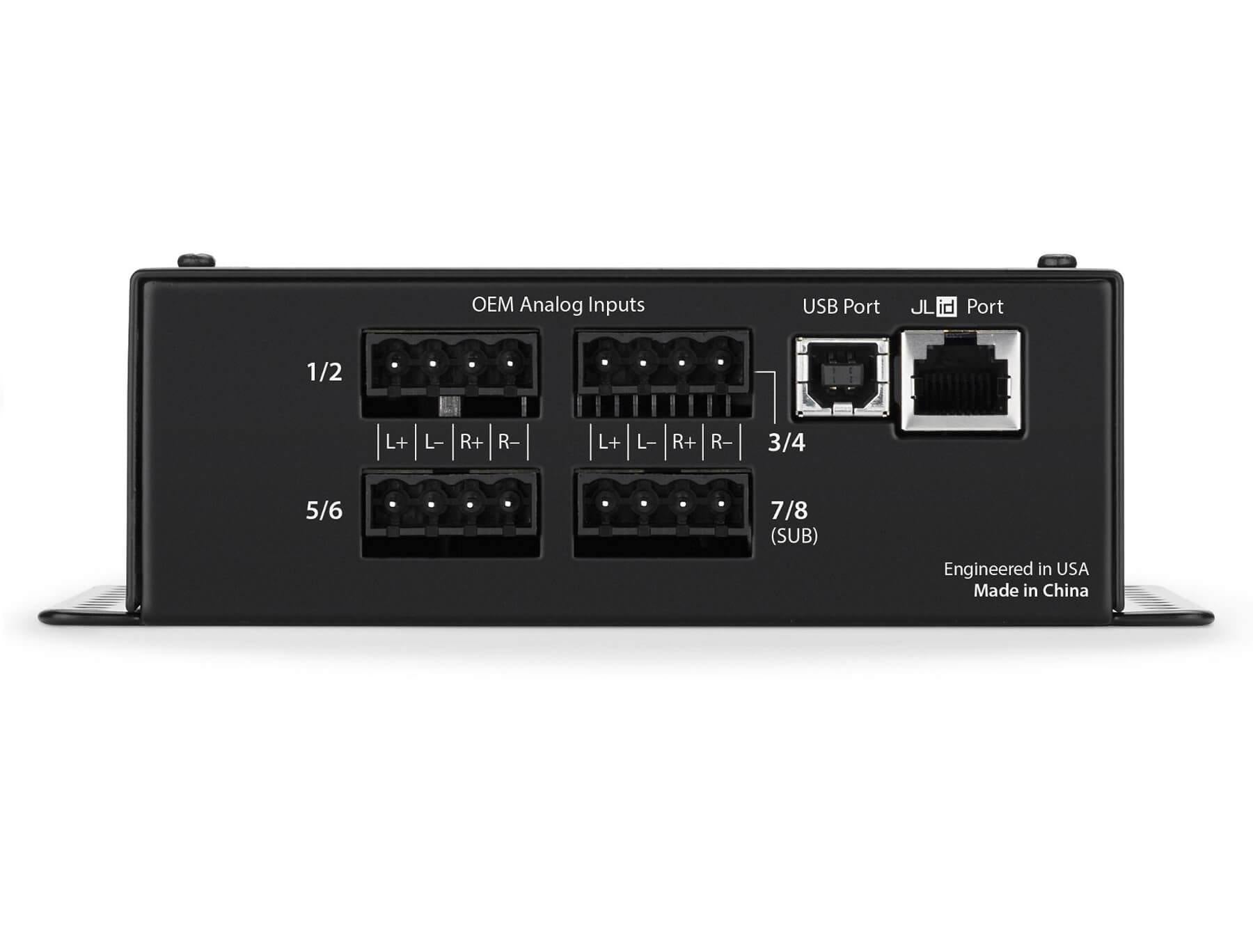 JL Audio FiX-82 - OEM Integration DSP - Time Correction - EQ - 4