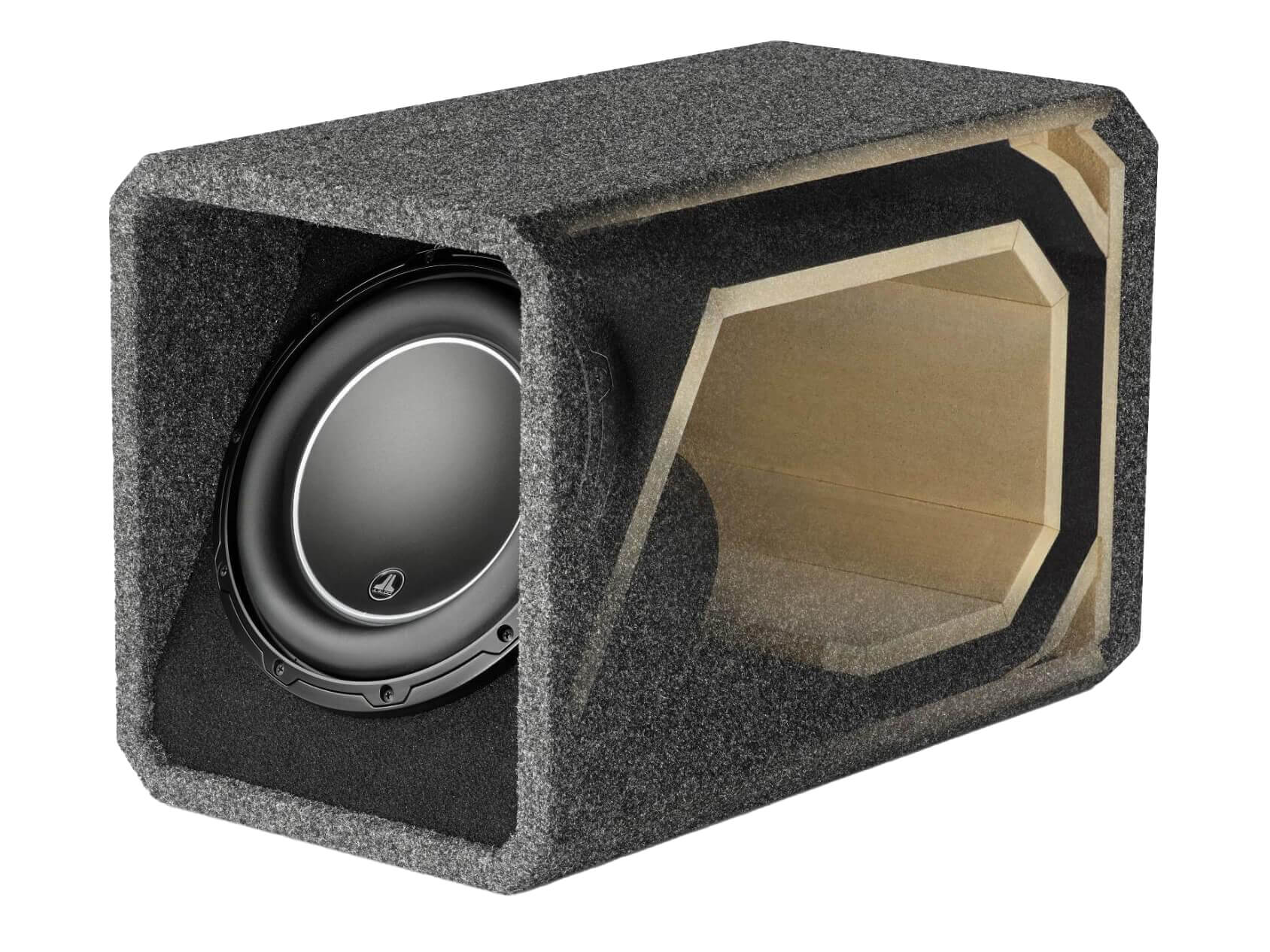 JL Audio HO Wedge HO110-W6v3 Ported Subwoofer Enclosure – Studio