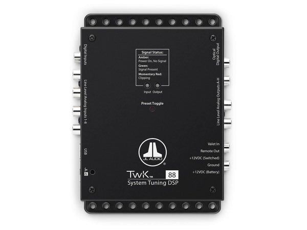 JL Audio TWK-88 System Tuning DSP - Analog & Digital Inputs