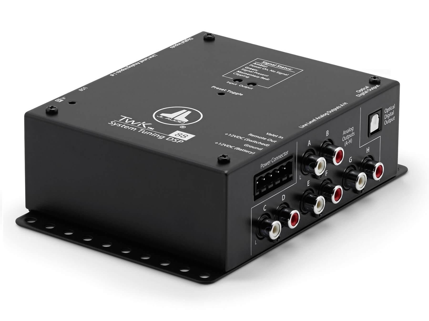 JL Audio TWK-88 System Tuning DSP - Analog & Digital Inputs - 2