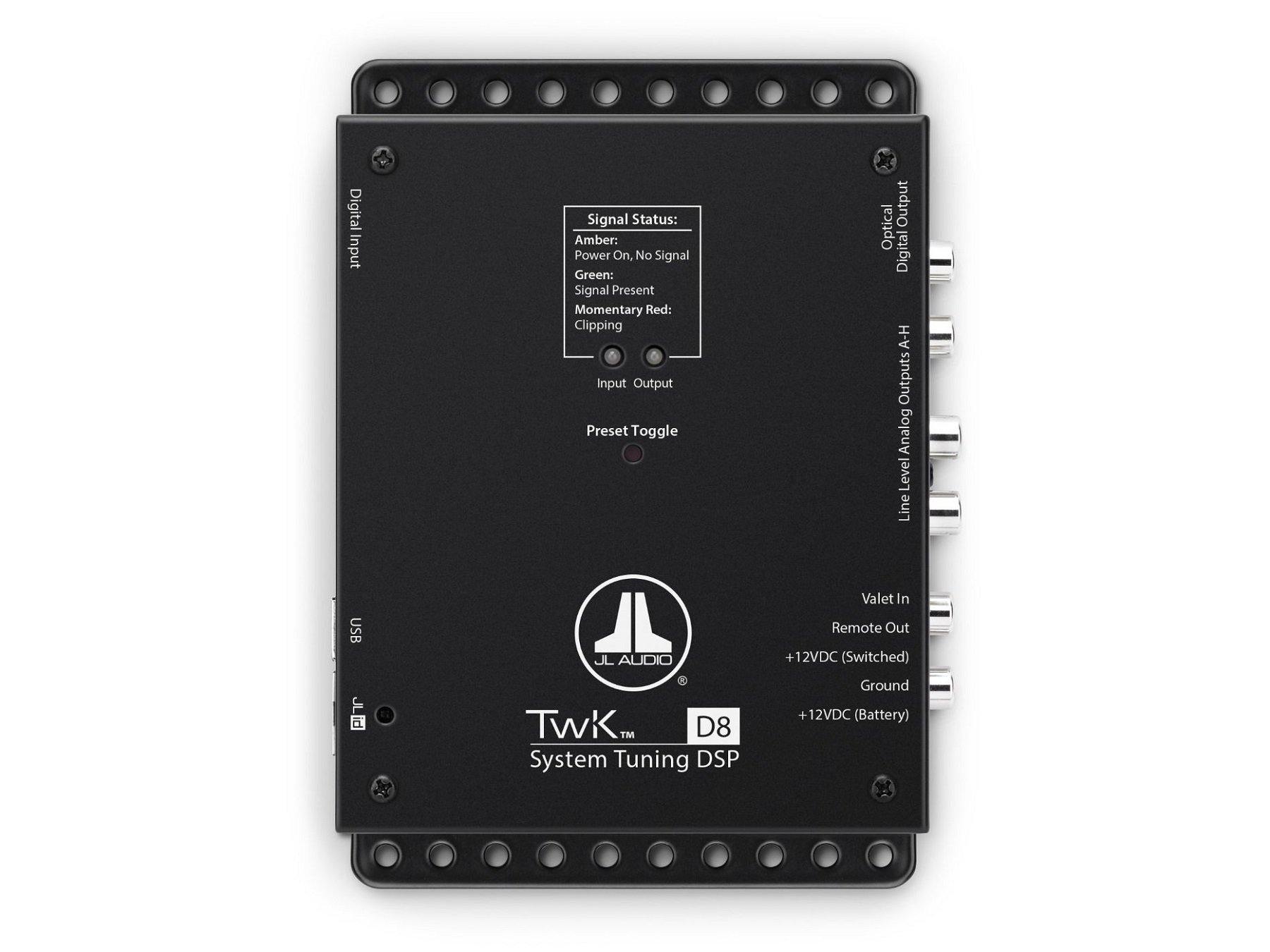 JL Audio TWK-D8 System Tuning DSP - Digital Inputs