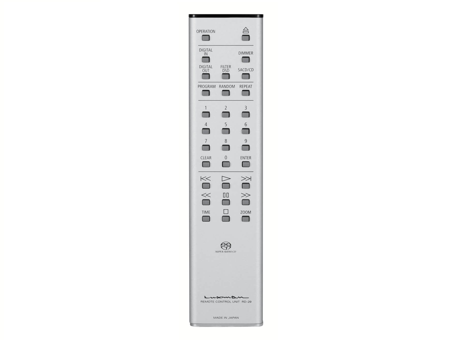 Luxman D-10X - Remote Control