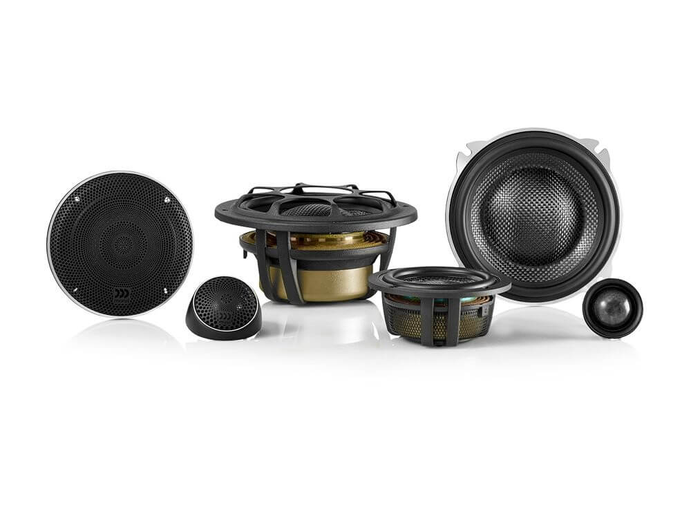 Morel Elate Carbon 53a - 3-Way Active Component Speakers