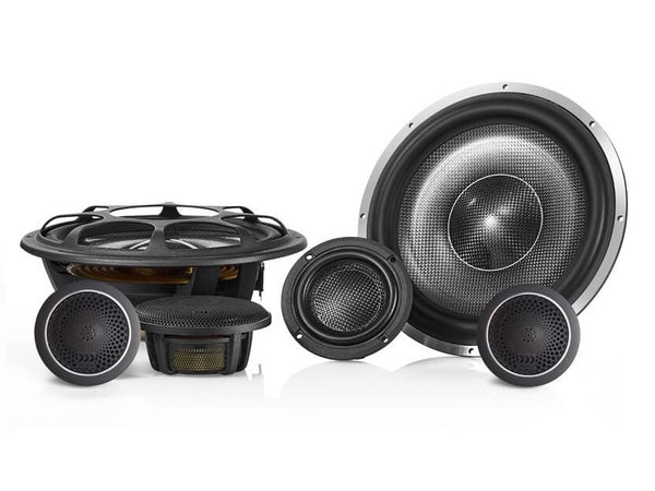 Morel Elate Carbon 93a - 3-Way Active Component Speakers