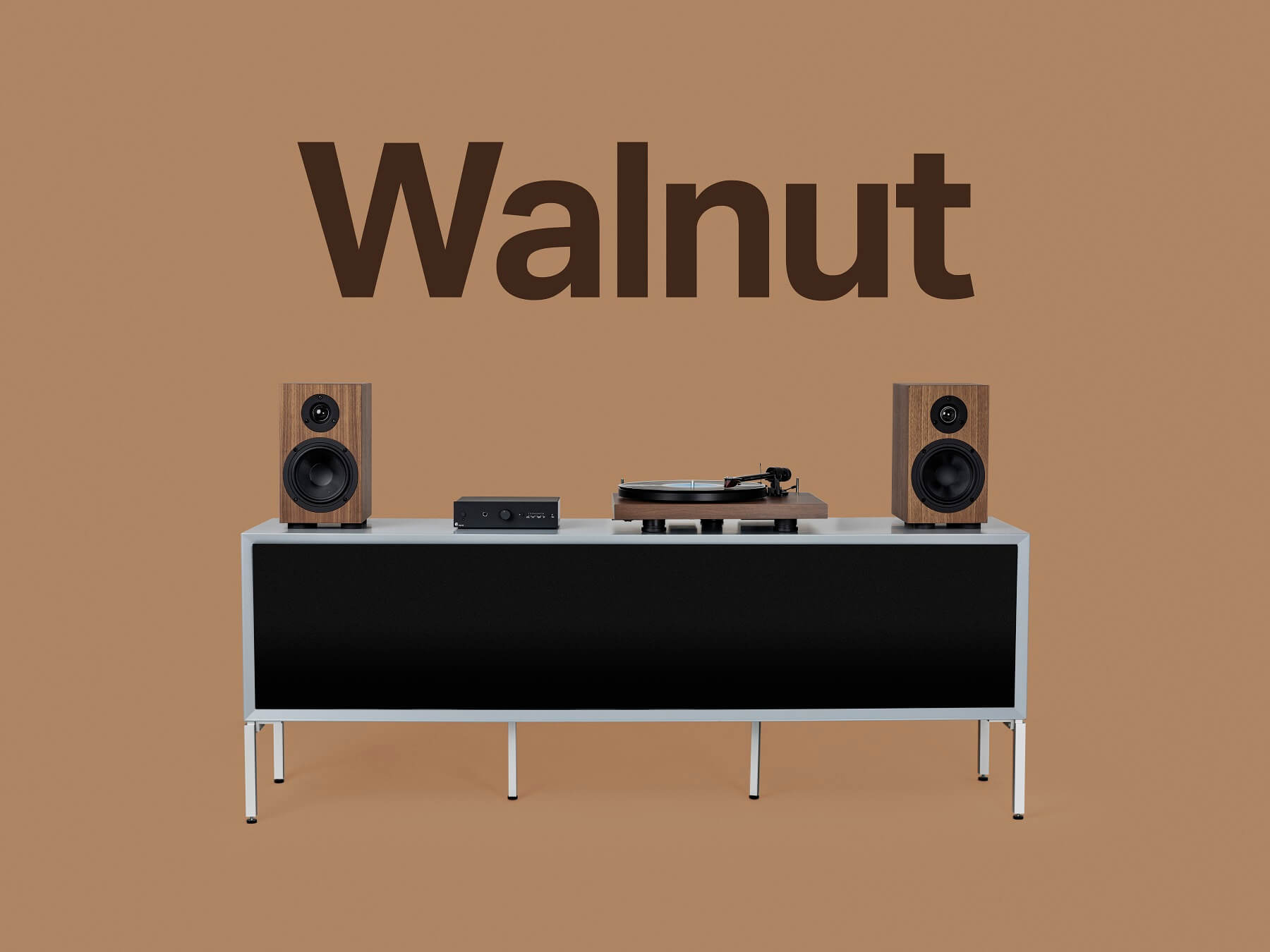 Pro-Ject Colourful Audio System - Walnut