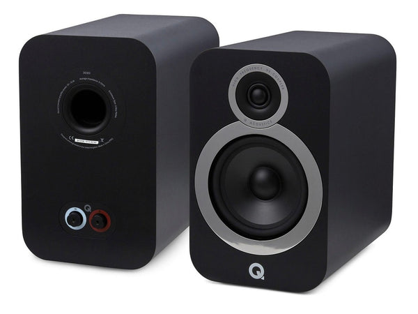 Q Acoustics 3030i - Standmount Speakers - Black