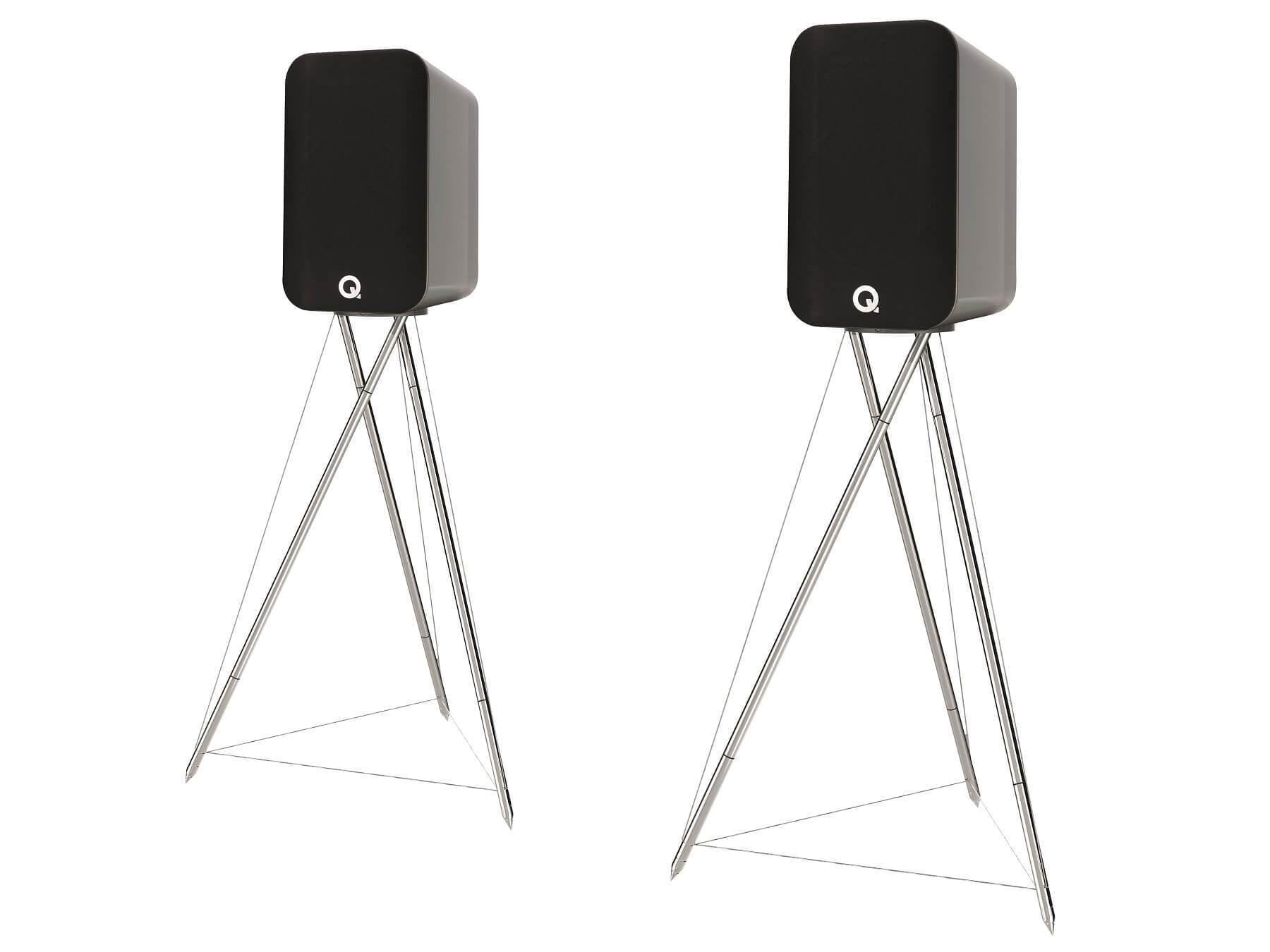 Q Acoustics Concept 300 - Bookshelf HiFi Speakers Silver