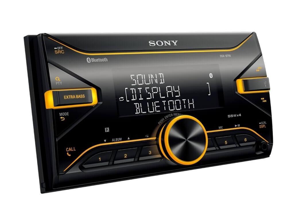 Sony DSX-B700 - Head Unit - Bluetooth - Side Orange