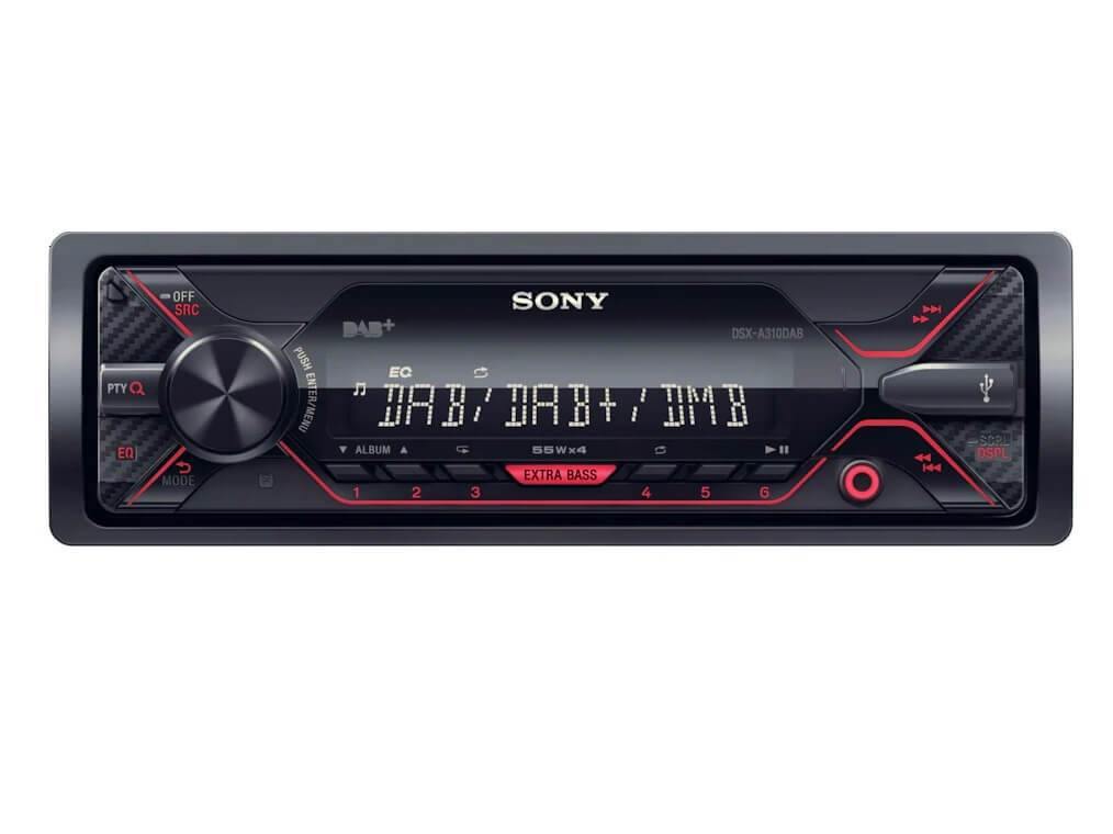 Sony DSX-A310DAB - 1 DIN DAB Media Receiver with USB