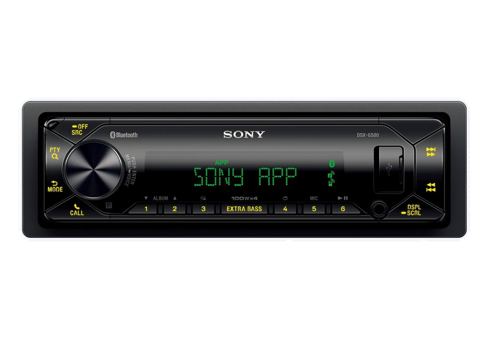 Sony DSX-GS80 - High-Power Bluetooth Media Receiver