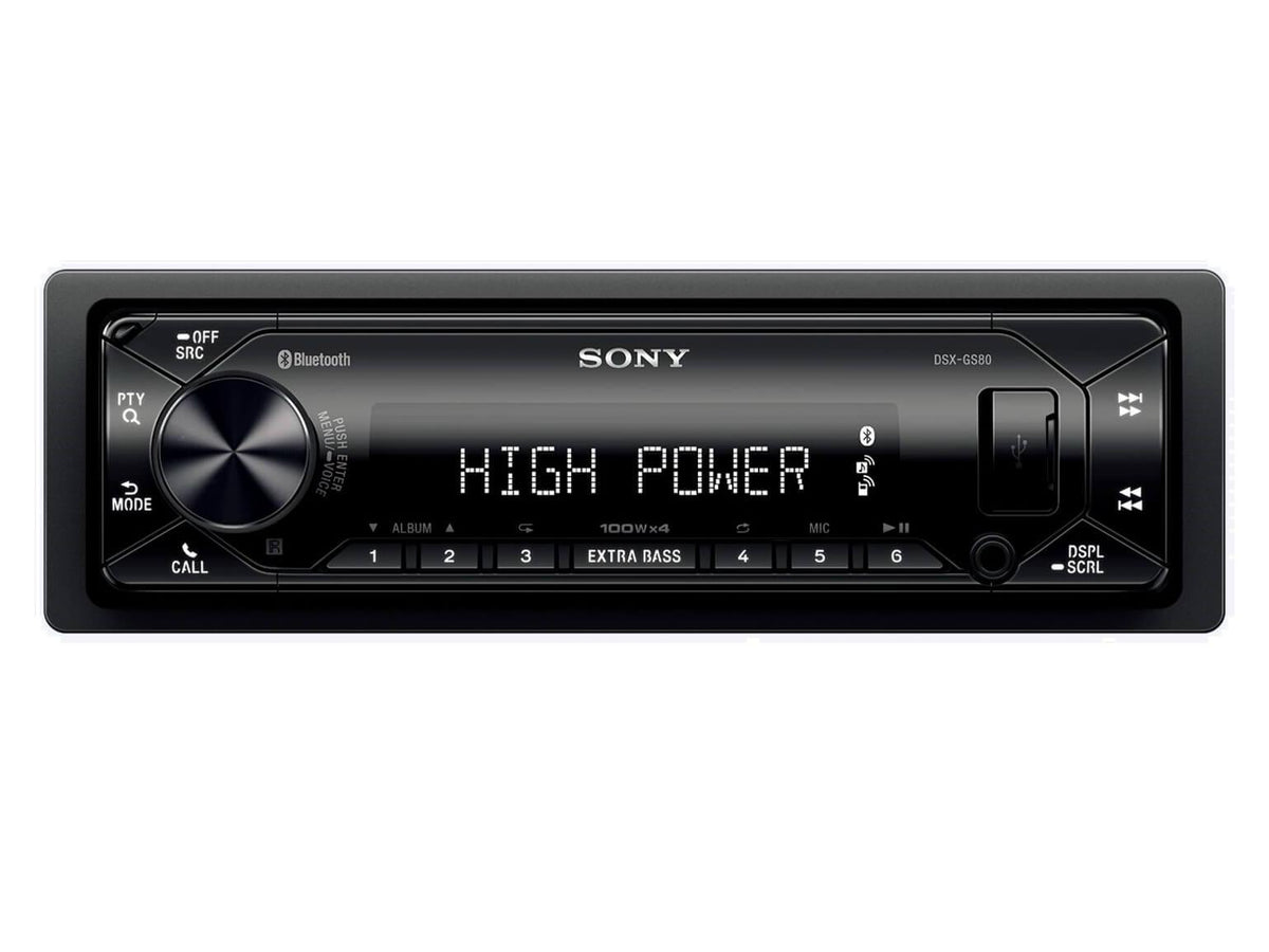 Sony DSX-GS80 - High-Power Bluetooth Media Receiver – Studio Incar