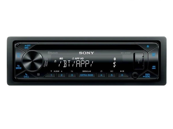 Sony MEX-N4300 BT - 1 DIN CD Receiver with Bluetooth - Blue