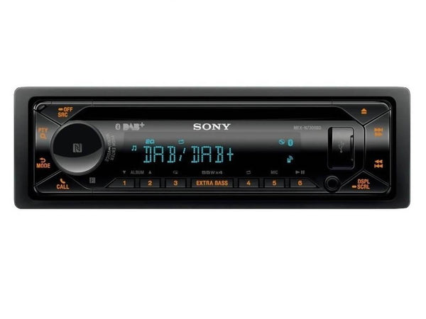 Sony MEX-N7300BD - 1 DIN DAB CD Receiver with Bluetooth - 35K Colours