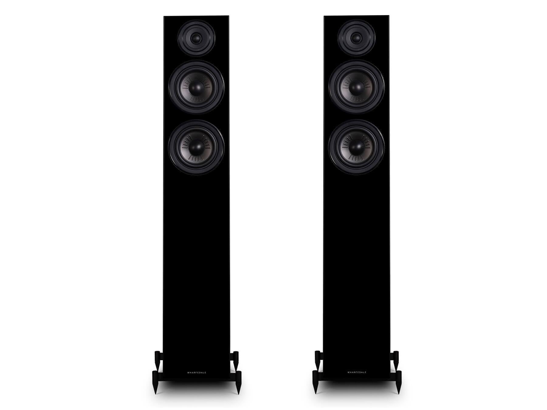 Wharfedale Diamond 12.4 - Floorstanding Speakers - Black